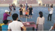 Lễ trao giải đá bong lưới cúp Tứ Hùng, tháng 9 năm 2015